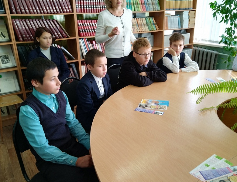  Встреча с учащимися Стемасской школы
