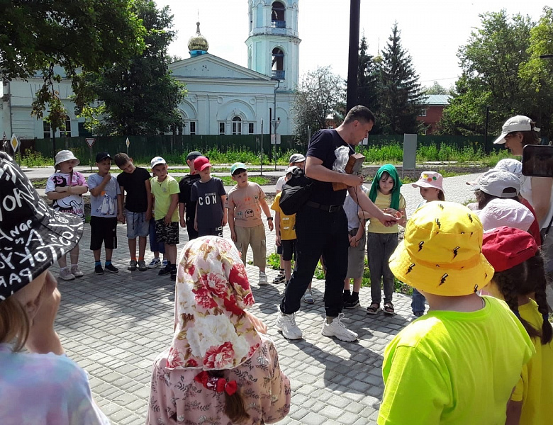 3 июля в пришкольном лагере «Солнышко» День краеведения.