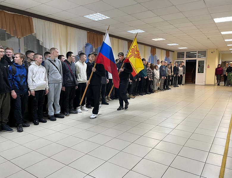 Вынос флагов 15 декабря