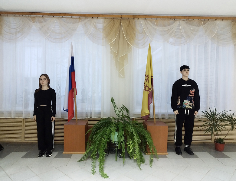 Вынос флагов 13 января