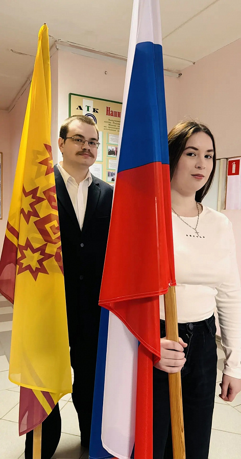 Вынос флагов 16 февраля