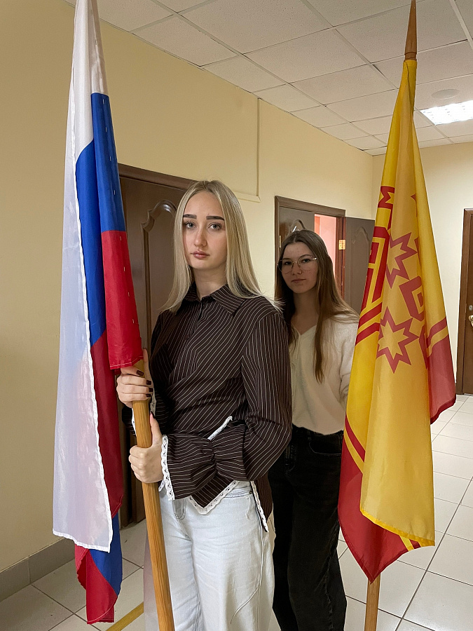 Вынос флагов 14 сентября