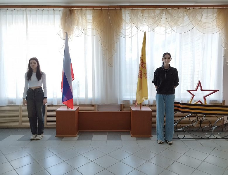 Вынос флагов 31 марта