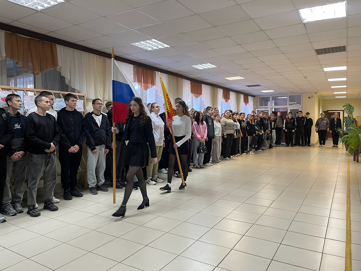Вынос флагов 22 сентября