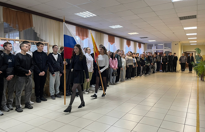 Вынос флагов 22 сентября