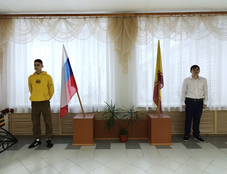 Вынос флагов 27 января
