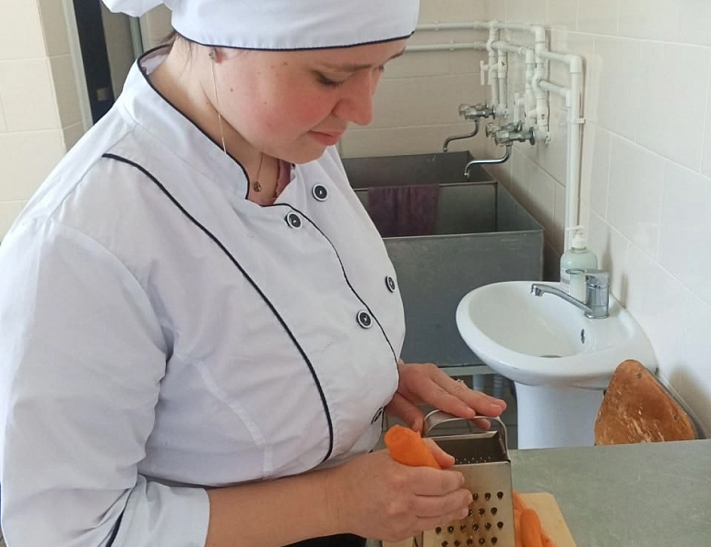 На практике в СОШ №9