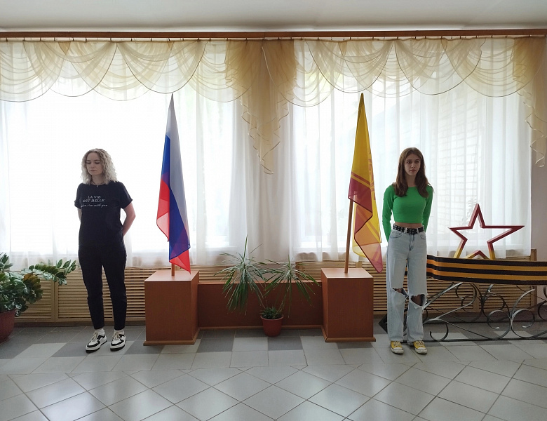 Вынос флагов 5 мая