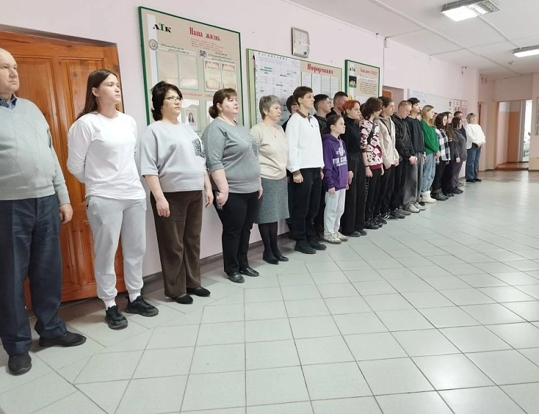 Вынос флагов 6 апреля