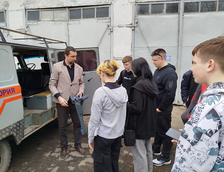 Студенты группы 312 посетили ГУП "Республиканские электрические сети".