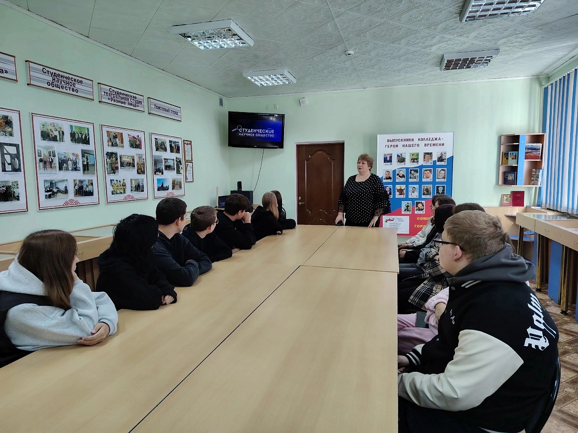Первое заседание Студенческого научного общества 