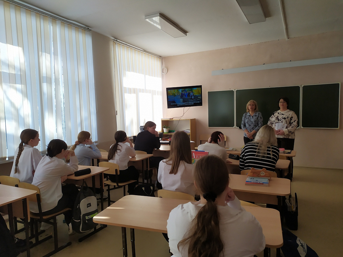 Профориентационные встречи в школах №2 и №3