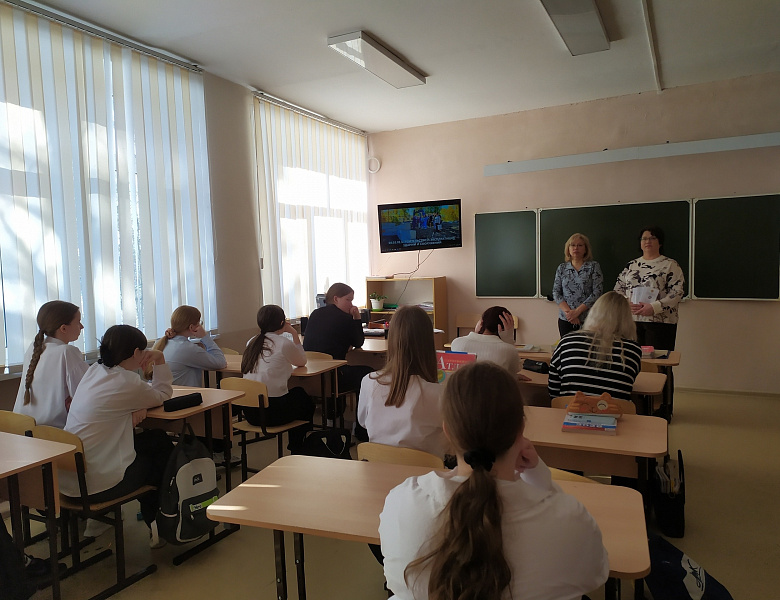 Профориентационные встречи в школах №2 и №3