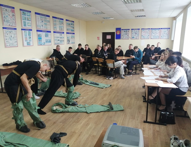 Олимпиада по ОБЗР в Алатырском технологическом колледже